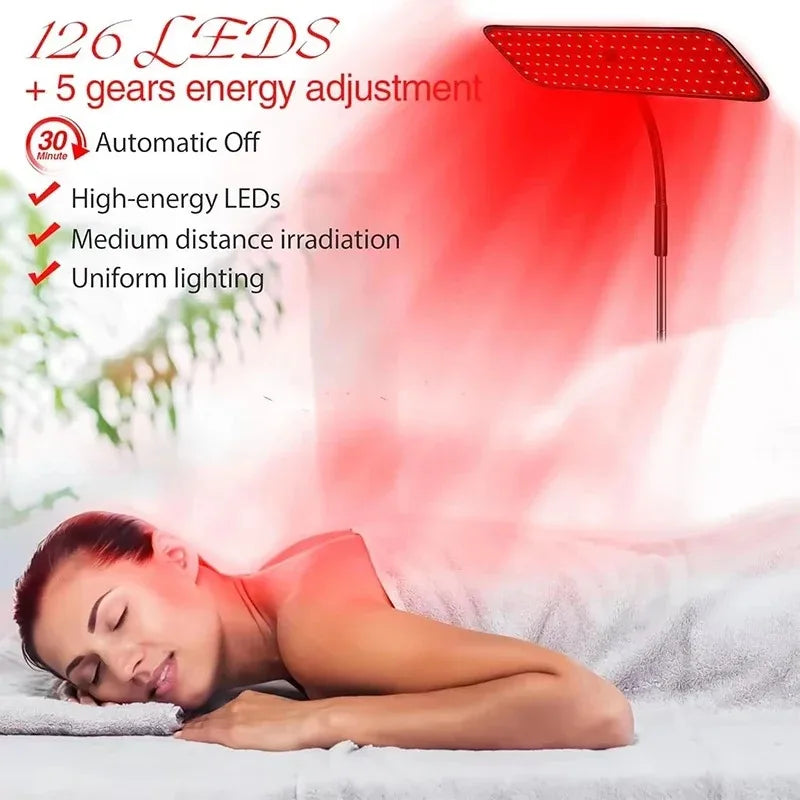 Vilnason 126Pcs LED Red Light Lamp &ndash; Near Infrared Therapy