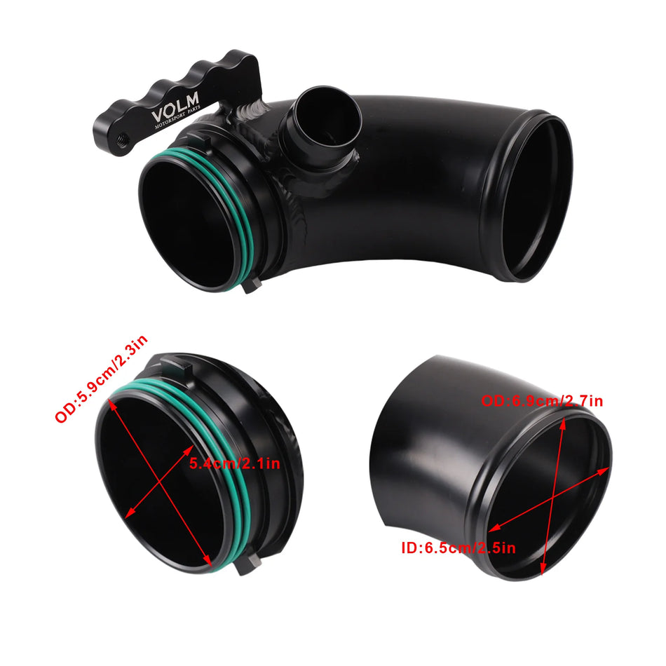 Tubería de Mejora de Entrada Turbo de Silicona para Skoda Octavia MK3 y Audi A3 MK3 2.0T