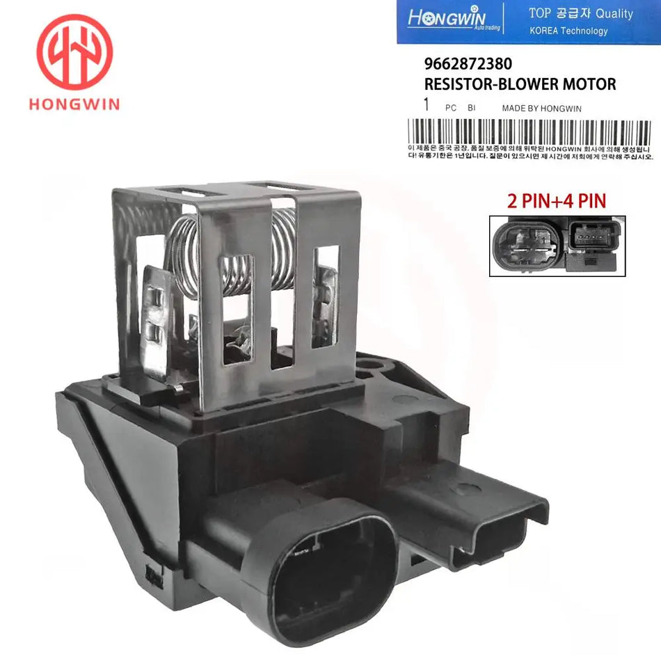 Résistance du moteur de soufflante du ventilateur de radiateur pour Citroën et Peugeot
