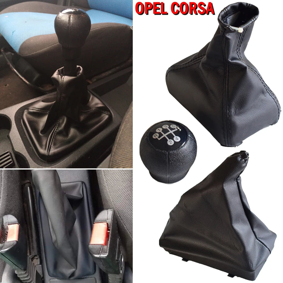 Mânere de schimbător de viteze cu 5 trepte cu manșon pentru Opel Corsa C, Tigra B, Combo C