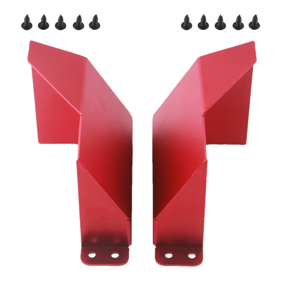 Dynamiska luftintag för BMW N55 F20 F30 för 135i 235i 335i 435i i aluminium 2mm svart eller röd anodiserad finish