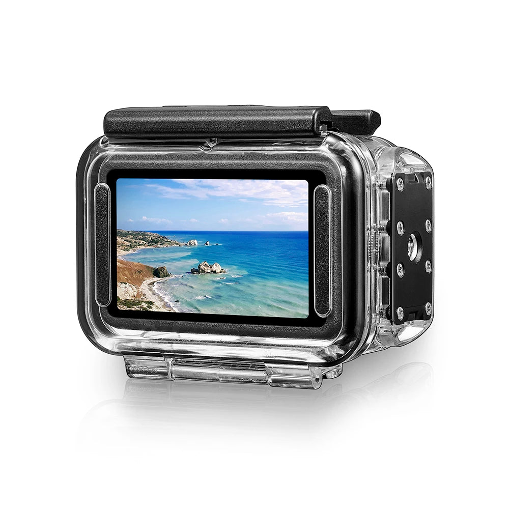 60m Waterproof Case For DJI Osmo Action &ndash; Two Claw Adapter