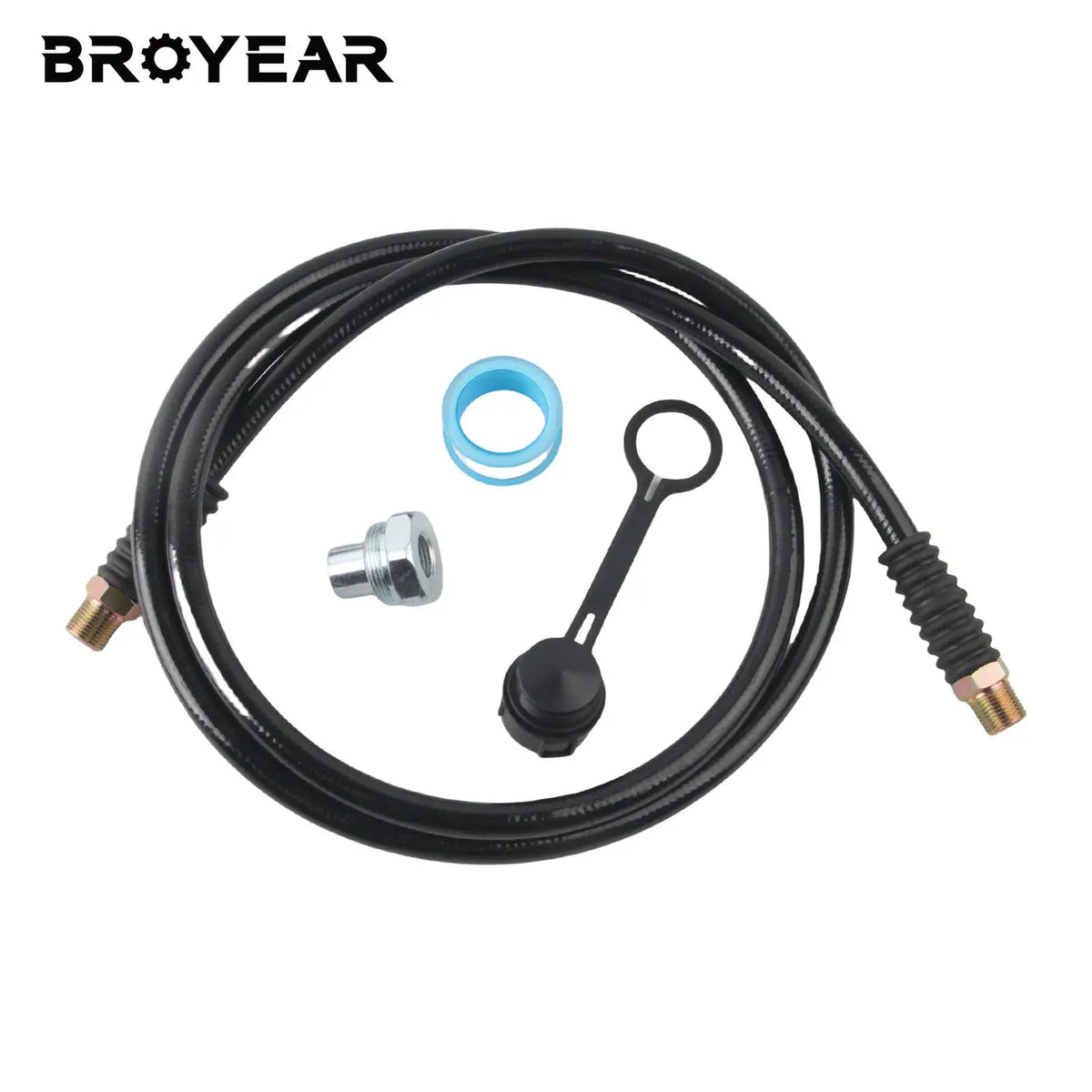 High Pressure Hydraulic Hose Assembly 10000 Psi 6Ft 3/8 In Npt by InterCyprus Trading Ltd