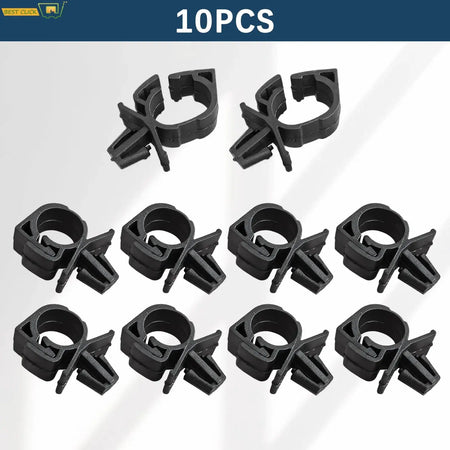 10pcs Nylon Wiring Harness Clips Cable Clamps For Car Engine Door Trim Wire Loom Retainer Fastener Kit by InterCyprus Trading Ltd