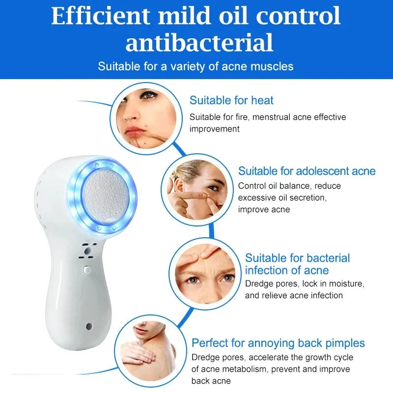 Vilnason Red Blue Light Therapy Massager - Facial Lifting