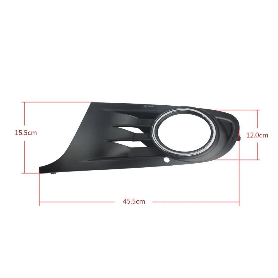 Σετ Καλυμμάτων Φώτων Ομίχλης για Volkswagen Golf MK6 Μπροστινής Προφυλακτήρας Αριστερά και Δεξιά Πολυκαρβονικό