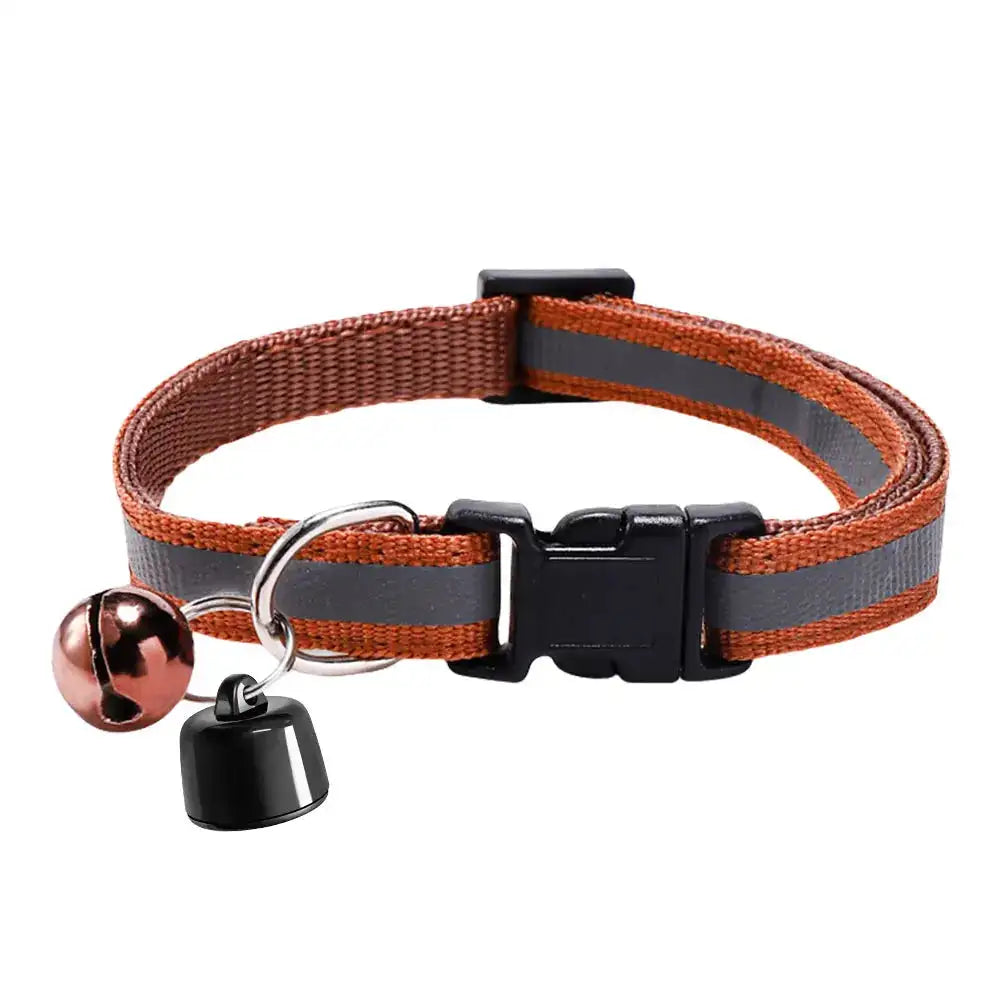 Alloet Cat Locator With Adjustable Collar Smart Pet Tracker Coffee