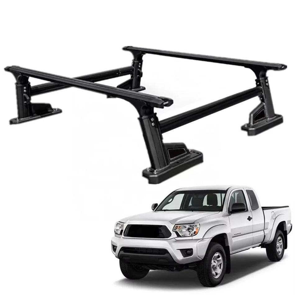 Plataforma de portaequipajes para techo Ford F-150 de aleación de aluminio para camping al aire libre