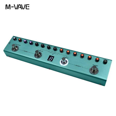 M-VAVE Tank-G Guitar Multi-Effects Pedal &ndash; Rechargeable