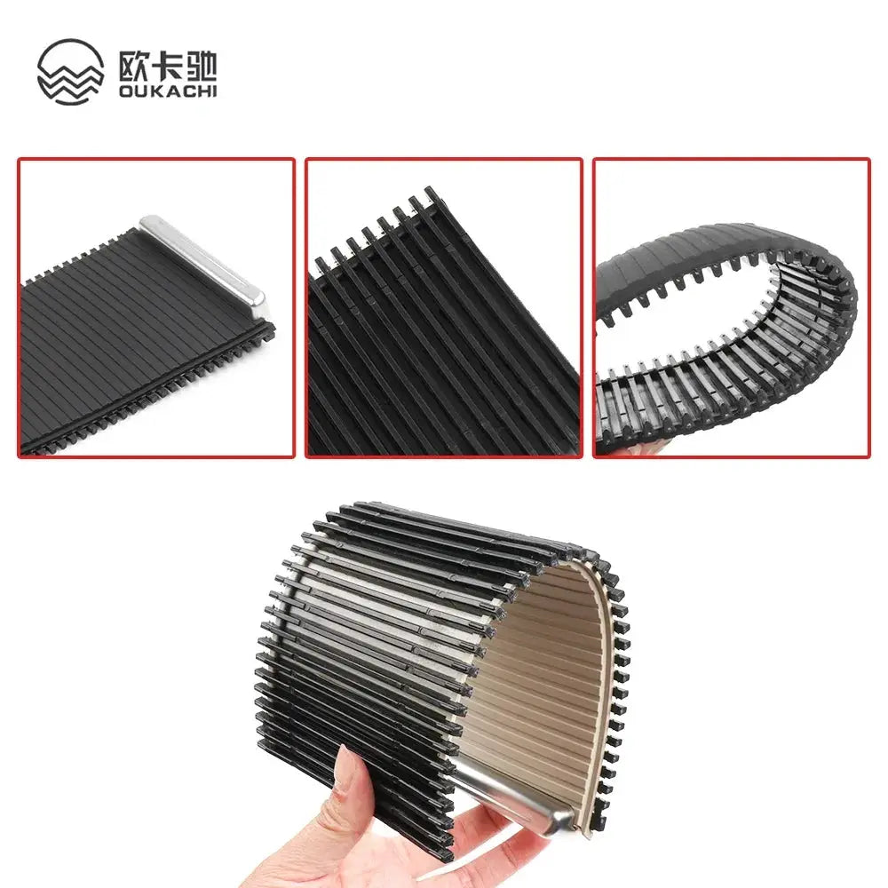 For Volvo XC60 2009-2017 S60 S60L 2011-19 Car Center Console Sliding Shutters Cup Holder Roller Blind Cover Replacement 39868873 by InterCyprus Trading Ltd