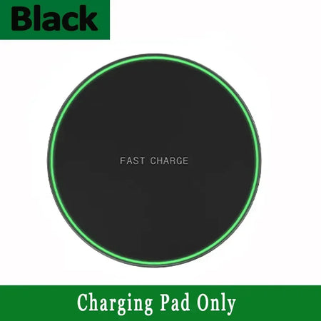 Opansten Wireless Charger Pad Stand &ndash; Ultra Fast Charging Style 2 Black