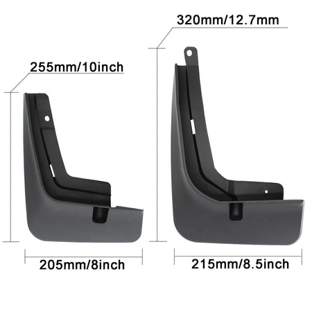 4Pcs/Set Splash Guards For Chery Tiggo 7 Pro 2020 2021 Mud Flaps Mudflaps Fender Mudguard Front Rear Car Accessories Parts Wheel by InterCyprus Trading Ltd