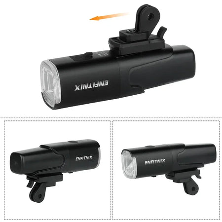 MTB Road Bike Front Lamp LED Light &ndash; Versatile Mounting Options for Enhanced Visibility