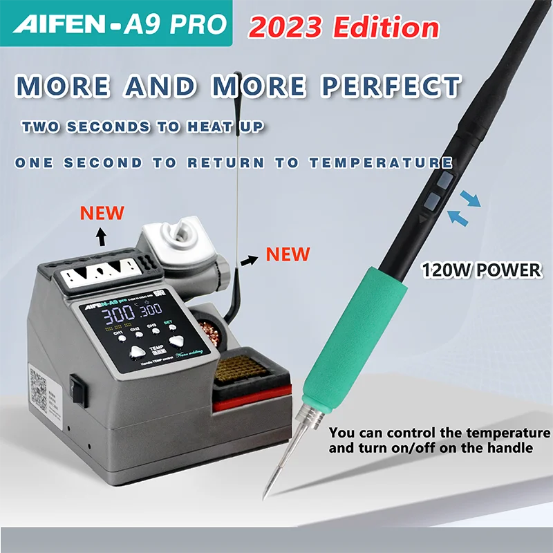 AIFEN A9PRO Soldering Station &ndash; Sugon Tip Compatible