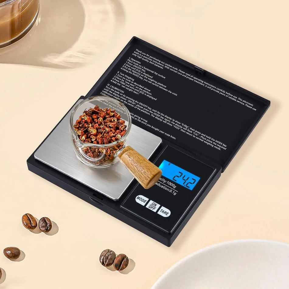Digital Pocket Scales 0.01g Mini Scale &ndash; Ultra Portable 1kg-0.1g