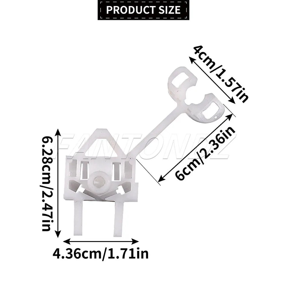Clip del regulador de ventana para puerta delantera de Fiat Panda 169 2003-2012