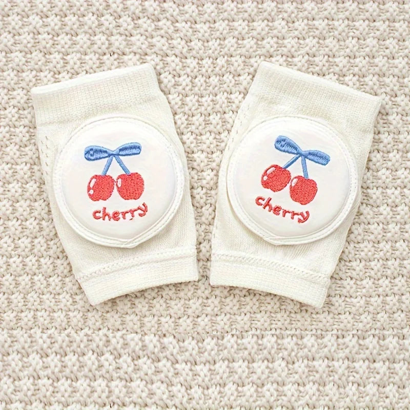 Baby Knee Pads &ndash; Ultra Lightweight Crawling Protection Little Cherry / 0-4Y