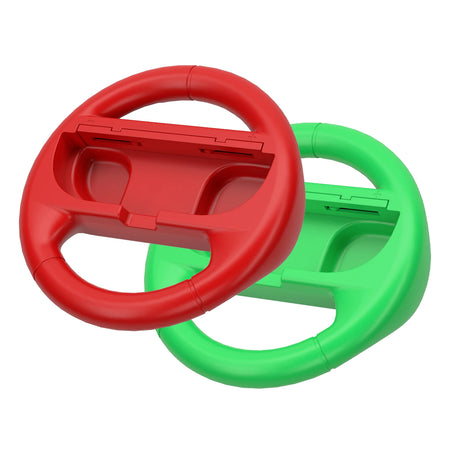 2 Pcs Racing Steering Wheels - Nintendo Switch Accessories Gold