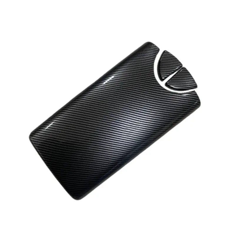 Carbon fiber Car Center Console Lid panel Armrest Box Trim Protective Cover Stickers For Mercedes Benz E class W211 2003-2008 by InterCyprus Trading Ltd
