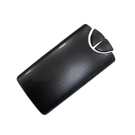Carbon fiber Car Center Console Lid panel Armrest Box Trim Protective Cover Stickers For Mercedes Benz E class W211 2003-2008 by InterCyprus Trading Ltd