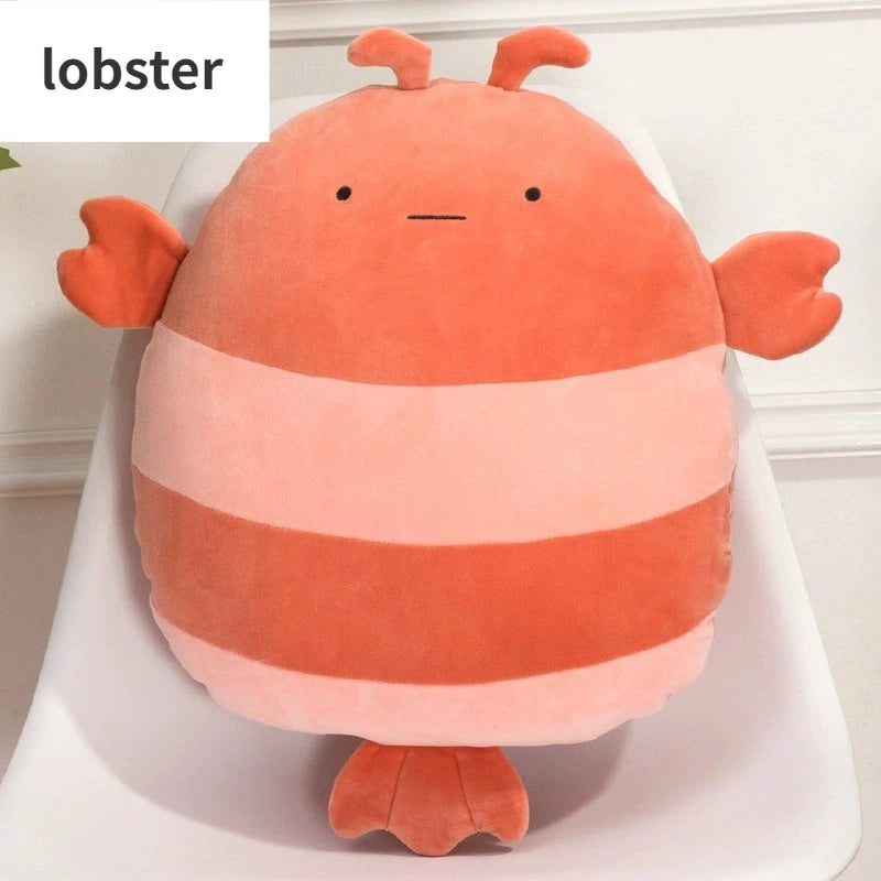 40cm Kawaii Plush Animal Pillow - Penguin, Pig, Rabbit, Panda, Crab lobster / 40cm