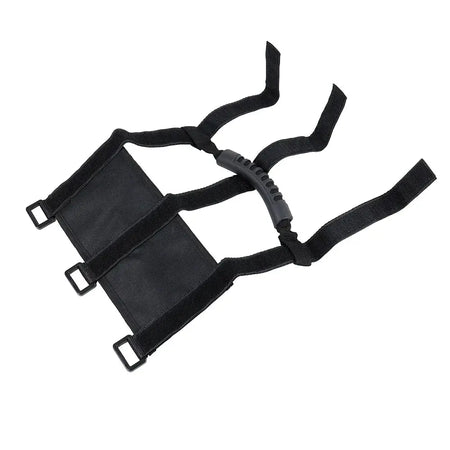 2pcs Premium Roll Bar Grab Handle Black for Jeep Wrangler CJ YJ TJ JK by InterCyprus Trading Ltd