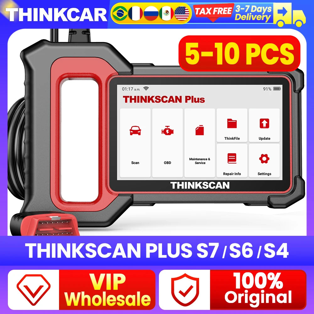 ThinkCar Thinkscan Plus S7 S6 S4 OBD2 Scanner &ndash; Diagnostics