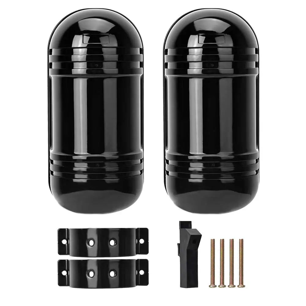 Invisible Beam Barrier Active Detection Digital Pulse Infrared Sensor 100m Waterproof IR Alarm