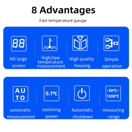 TM902C Digital Thermometer &ndash; High Precision Temperature Measurement