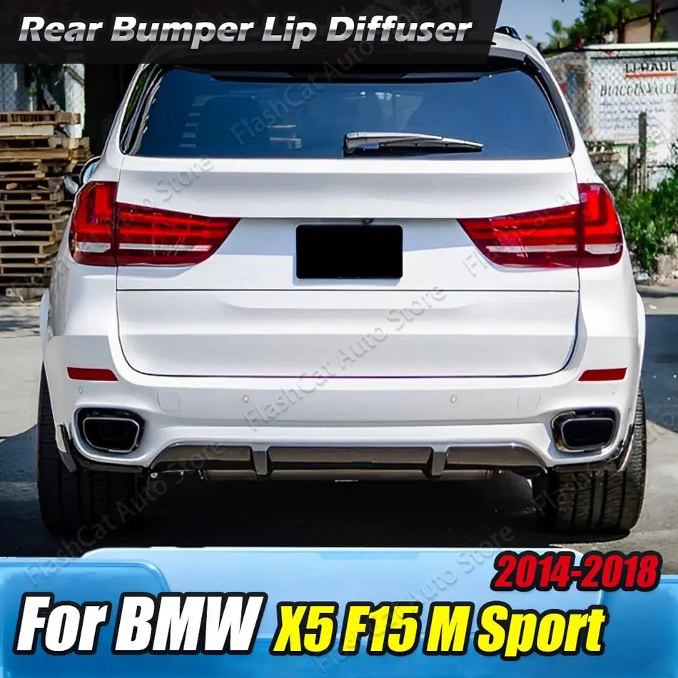 BMW X5 F15 MP Stile Paraurti Posteriore Diffusore Lip 2014 2018