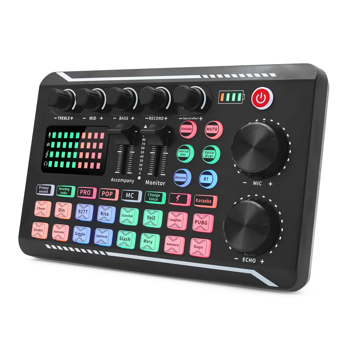 F998 Sound Card BM800 Microphone DJ Kit &ndash; Live Streaming