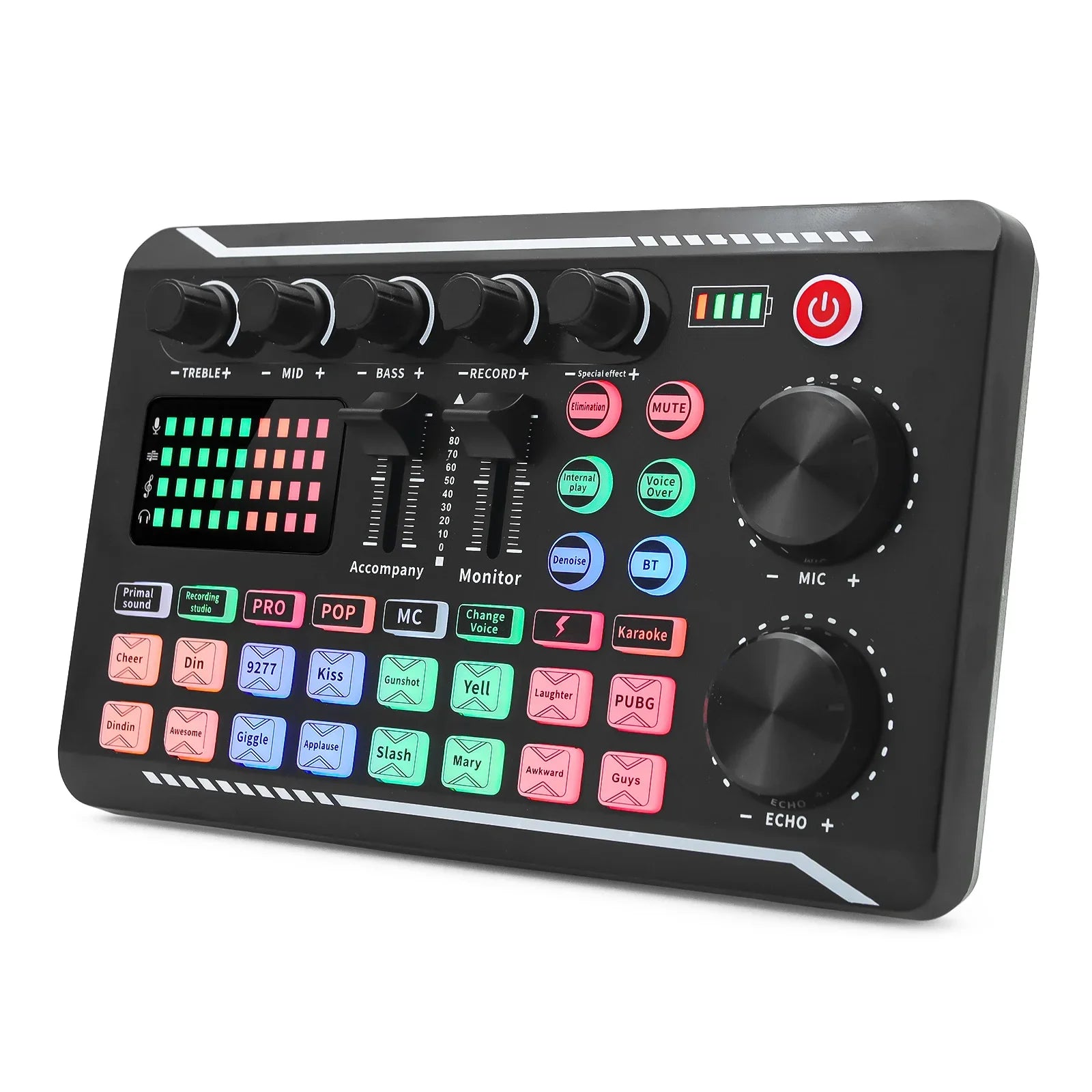 F998 Sound Card BM800 Microphone DJ Kit &ndash; Live Streaming