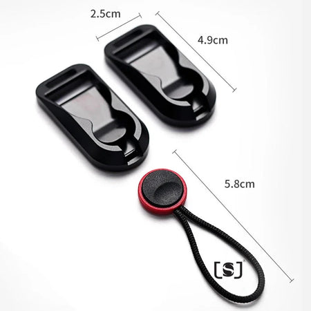 Quick Release Camera Buckle for Shoulder &amp; Wrist Straps - Compatible with Sony, Canon, Nikon