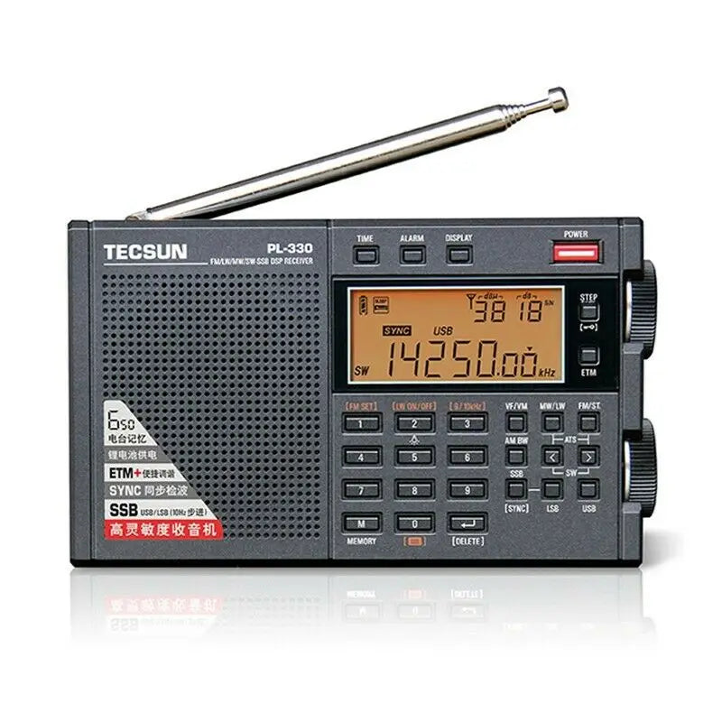 Tecsun PL-330 Full-Band Portable Radio with DSP and SSB Default Title