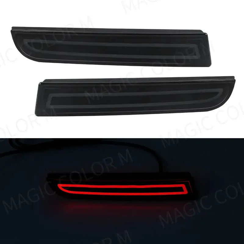 LED Rear Bumper Reflector Lights For Mitsubishi Lancer Evo Evolution ASX Outlander Sport RVR Dynamic Turn Signal Tail Brake Lamp by InterCyprus Trading Ltd