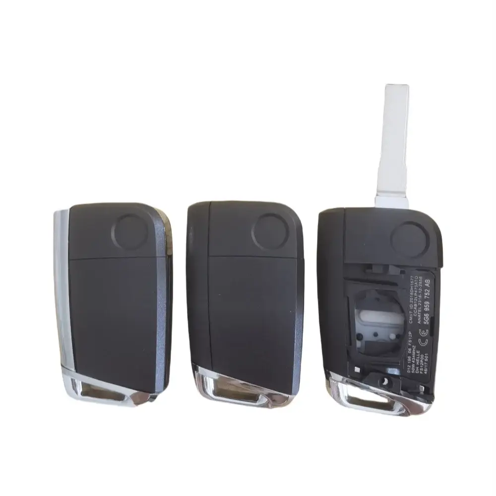 For Seat Car MQB 3/4 Button Flip Remote Key Shell HU66 HAA Blade for VW Tiguan A7 MQB Golf VII Golf7 Golf MK7 for Skoda Octavia by InterCyprus Trading Ltd