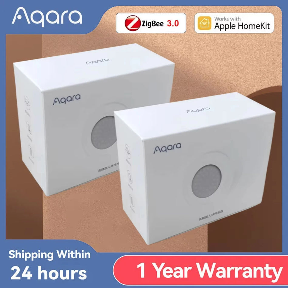 Vysokopresný PIR pohybový senzor so ZigBee 3.0 pre Aqara inteligentnú domácnosť