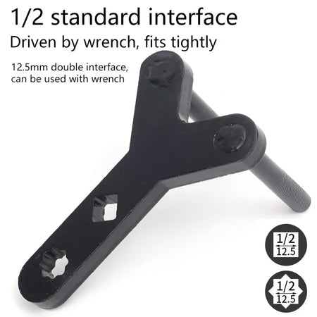 Durable Manganese Steel Car Lower Control Arm Removal Tool with Pry Bar Adapter for Easy Disassembly