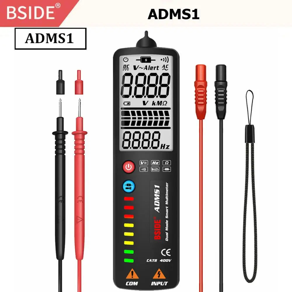 TK HOT BSIDE ADMS1 Digital LCD Multimeter X1 &ndash; Auto Voltage ADMS1 / CHINA