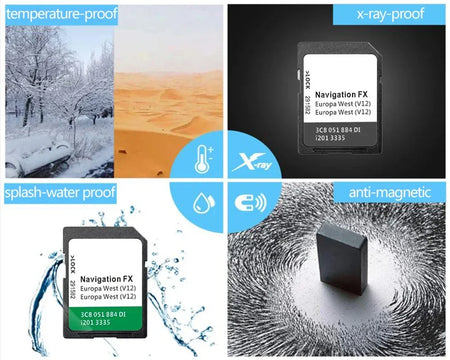 NAVINESA FX V12 WEST SD Card &ndash; Western Europe Maps Plus