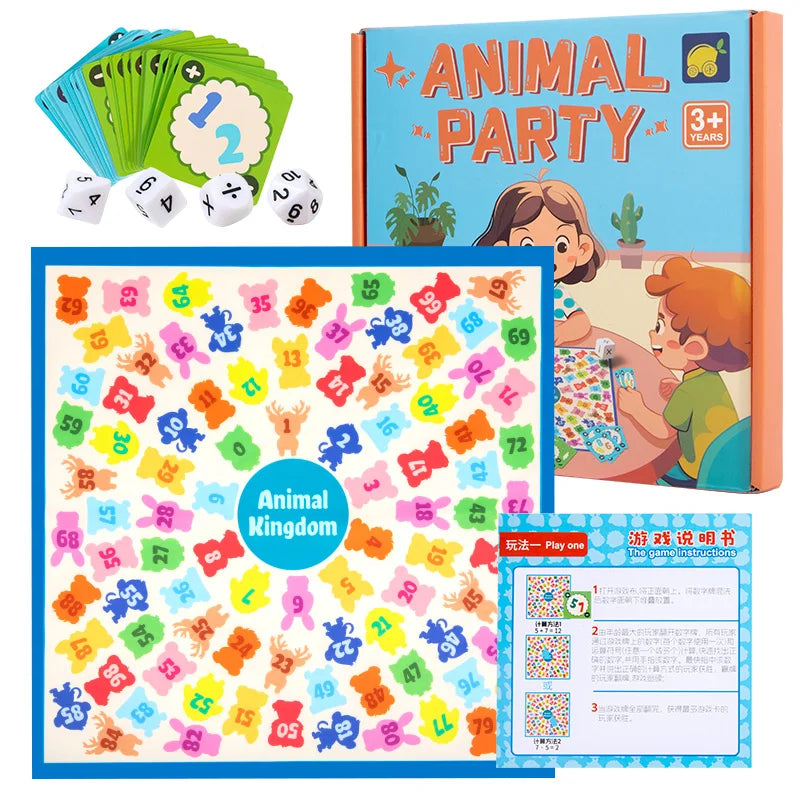 Math Thinking Board Games &ndash; Educational Arithmetic Games DATGO