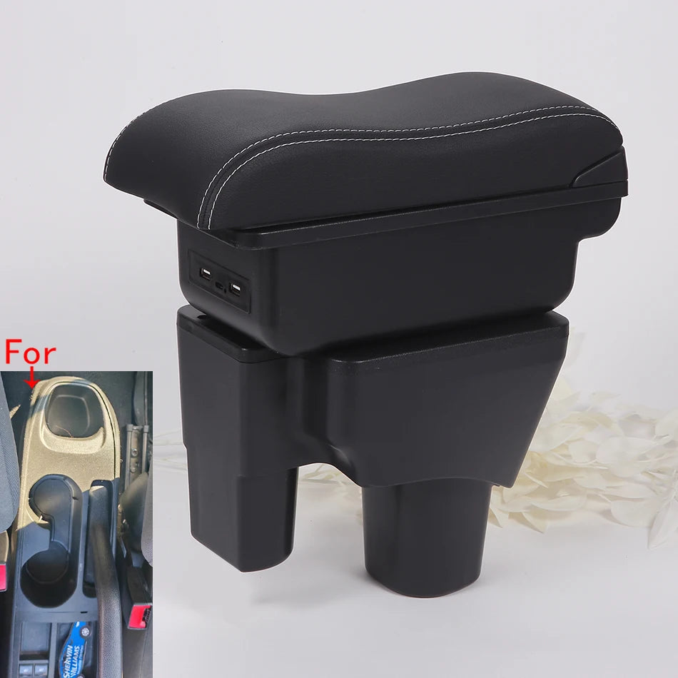 Center Console Armrest Box with PU Leather for Chevrolet Onix JOY