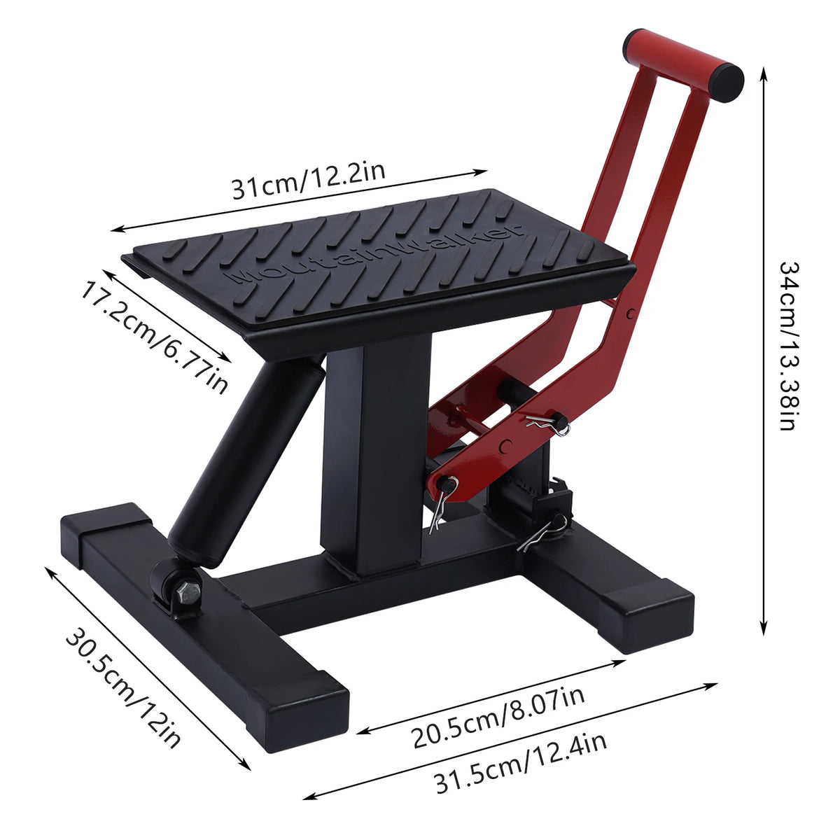 Motorcycle Lift Platform 882lbs &ndash; Stable Maintenance Stand