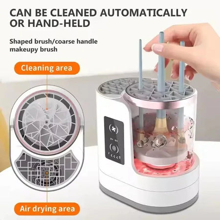 Electric Makeup Brush Cleaner &ndash; Wet And Dry Cleaning
