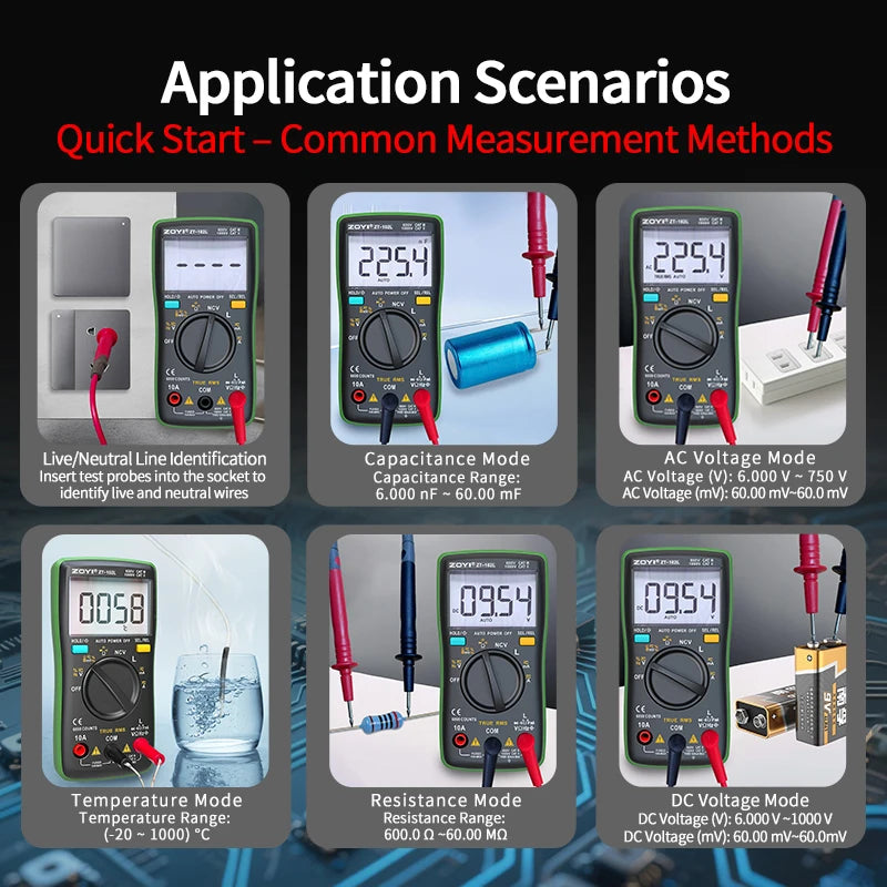 Auto Range Inductance Multimeter with Anti Burn Feature High Precision