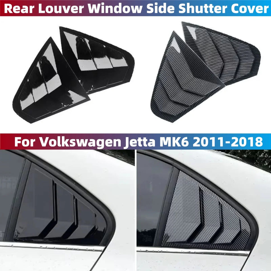 Decorațiune pentru obloanele feronerie din spate din ABS pentru Volkswagen Jetta MK6 2011-2018