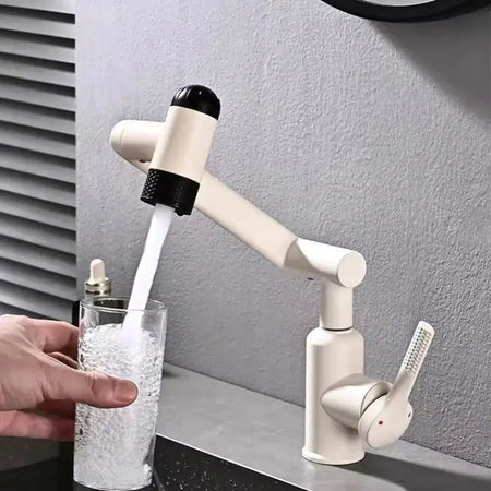 4 Modes Basin Faucet &ndash; Desk Mounted Hot Cold Rotation