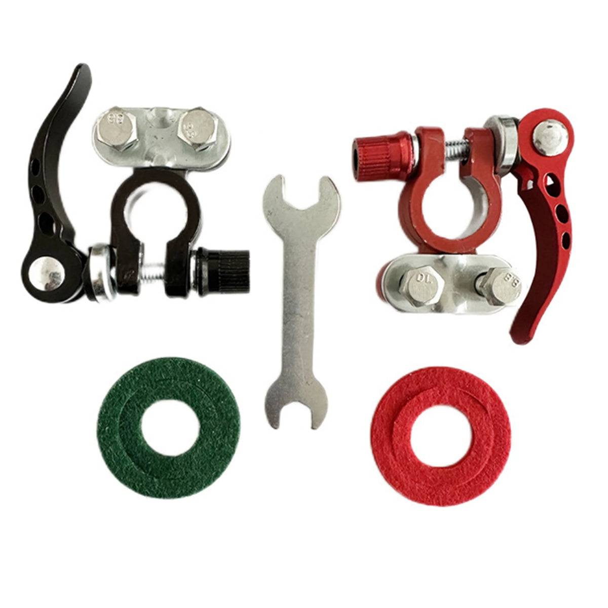 Heavy-Duty Quick Release Car Battery Terminal Clamps - Anti-Rust &amp; Reliable Style 3