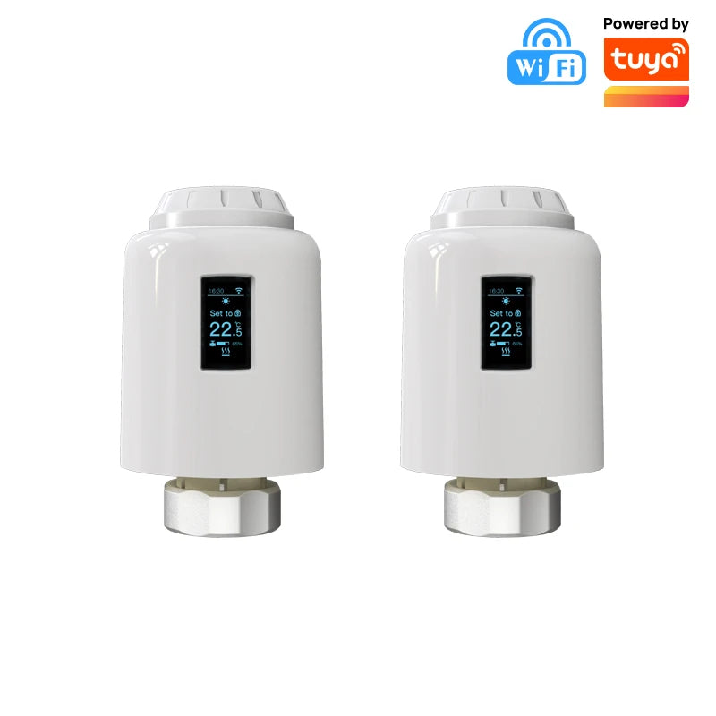 Tuya TRV603 TRV604 Smart Radiator Valve &ndash; No Gateway Needed 2PCS TRV604