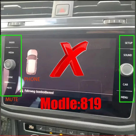 Canbus Dynamic Rear View Camera for Volkswagen Tiguan II 2016-2023 by InterCyprus Trading Ltd